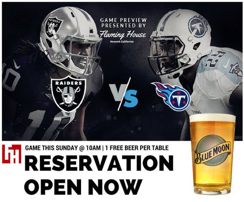 Latest company blogs about Game on Sunday 10AM, ONE FREE Beer per table, RESERVE NOW！