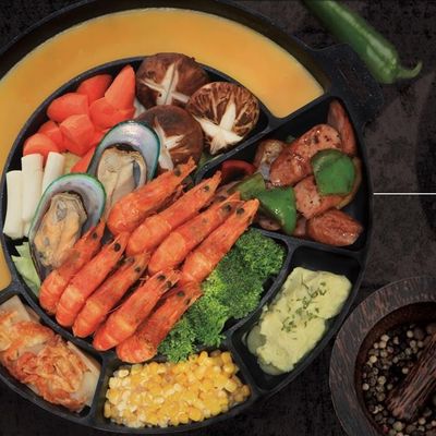 good price seafood Shrimp Pot Flaming House Restaurant & Bar Shrimp Pots For Sale online